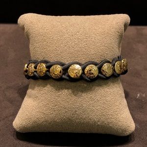Henri Bendel Logo Rivet Bracelet